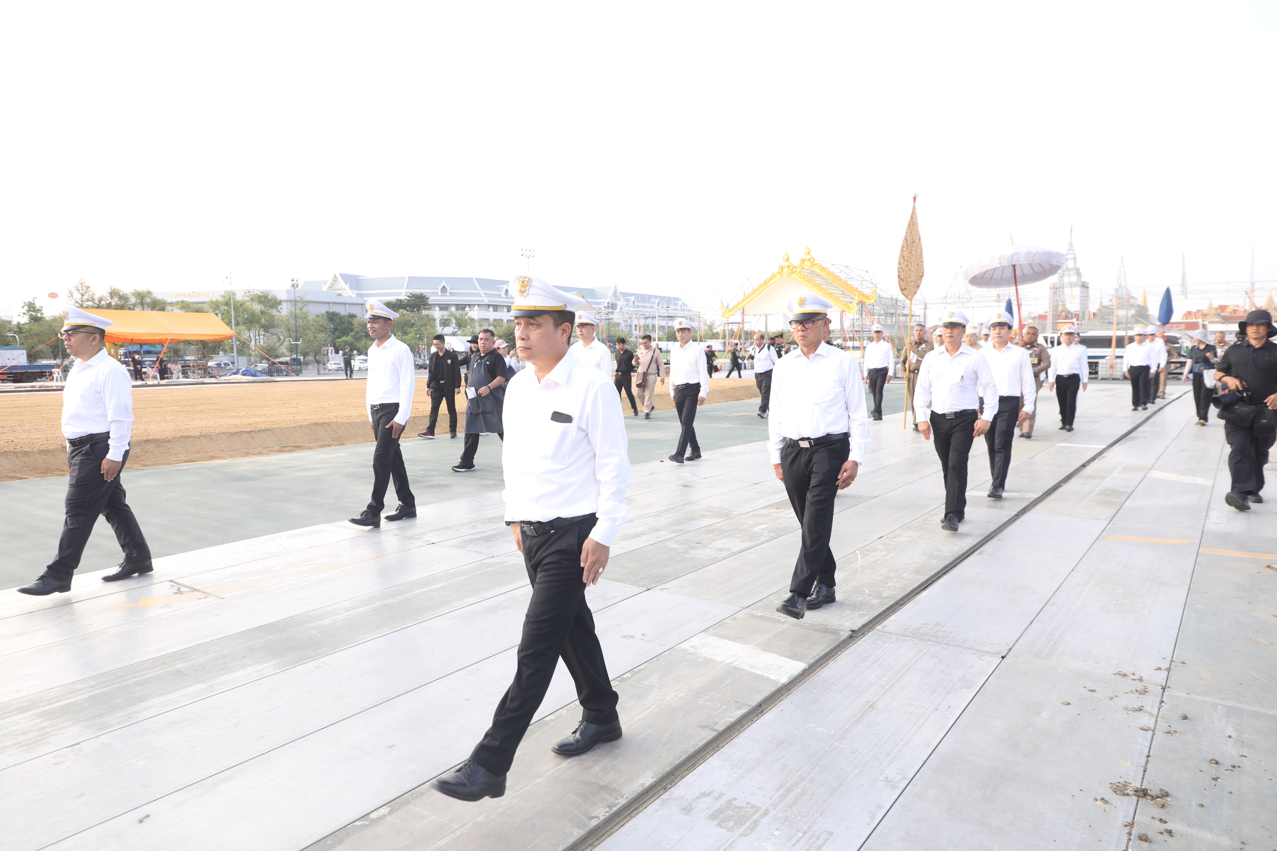 title - ส.ป.ก. ร่วมซ้อมย่อย ครั้งที่ 1 พระราชพิธีพืชมงคลจรดพระนังคัลแรกนาขวัญ ประจำปีพุทธศักราช 2569 